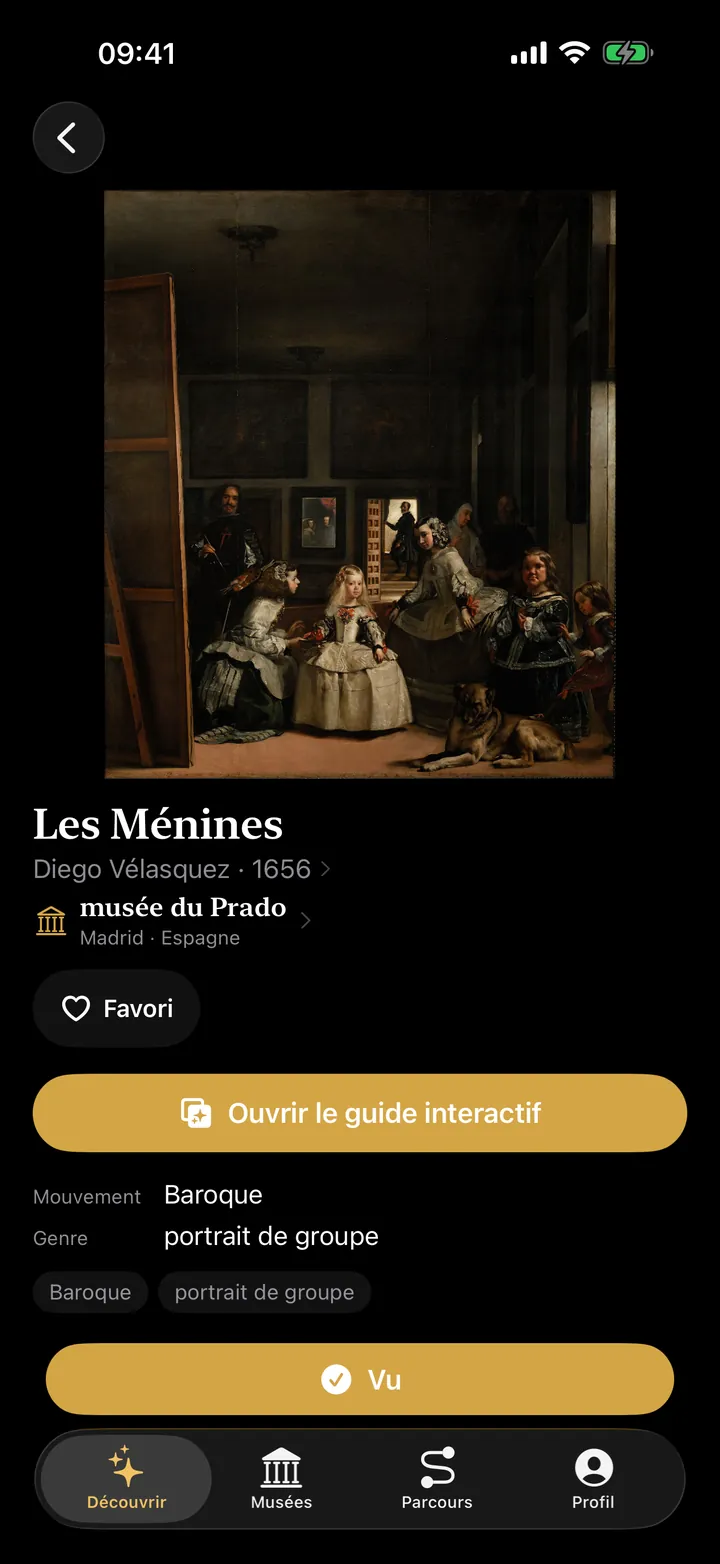 Votre galerie, gardée en mémoire.